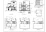 create professional 2d floor plans in autocad for houses